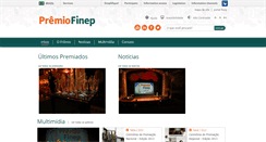 Desktop Screenshot of premio.finep.gov.br